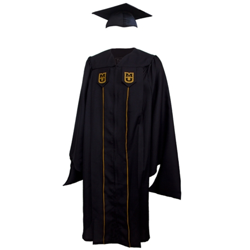 Where can i buy a cap and gown in store The Mizzou Store Master Cap And Gown Set