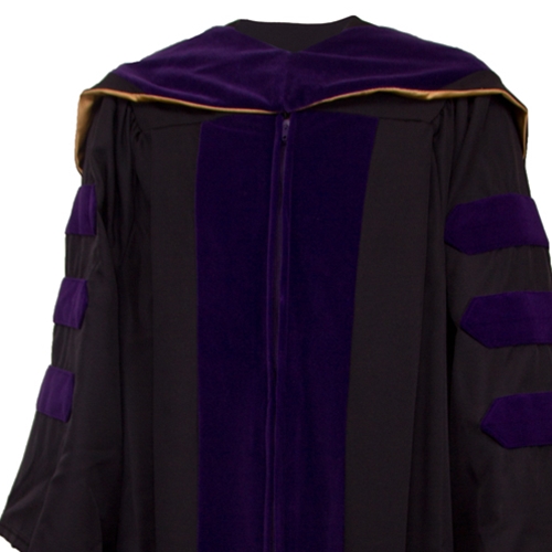 Doctoral Purple Law Velvet Hood