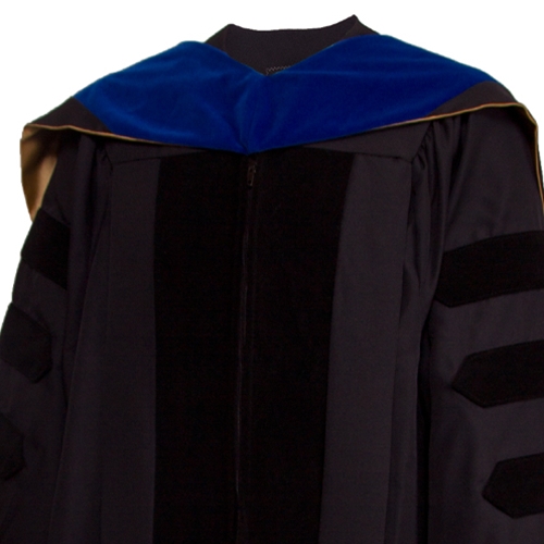 Doctoral Royal Blue PhD Velvet Hood