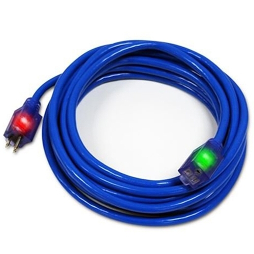 Pro Glo 15' Blue Extension Cord