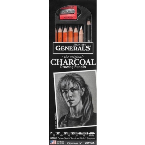 General's Charcoal Drawing Pencil Set Charcoal Drawing Set General's