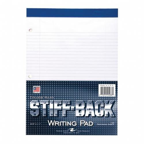 Stiff-Back College Ruled Writing Pad