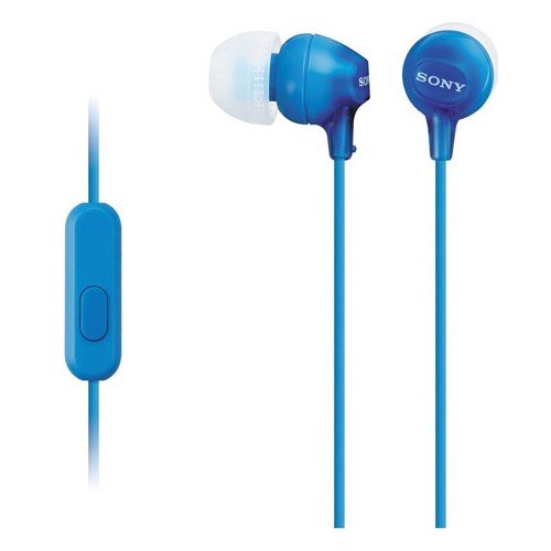 Sony MDR-EX15AP EX Monitor Blue Headphones