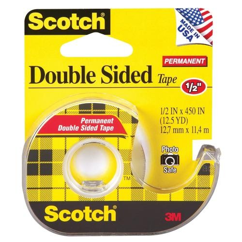 Scotch 1/2" Double-Sided Tape