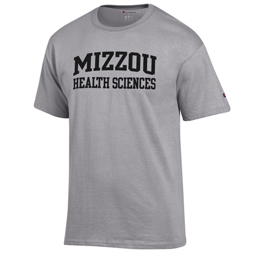 Mizzou Health Sciences Grey Crew Neck T-Shirt