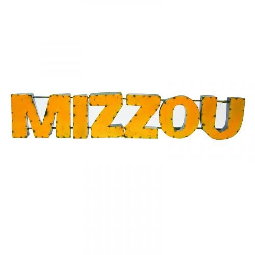 Mizzou Gold Recycled Metal Wall Sign