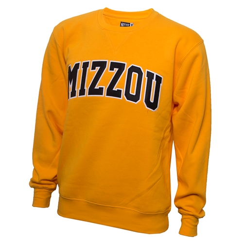 The Mizzou Store - Mizzou Gold Crew Neck Sweatshirt