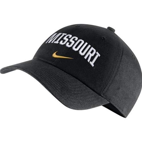 Mizzou Nike® 2019 Missouri Arch Black Adjustable Hat
