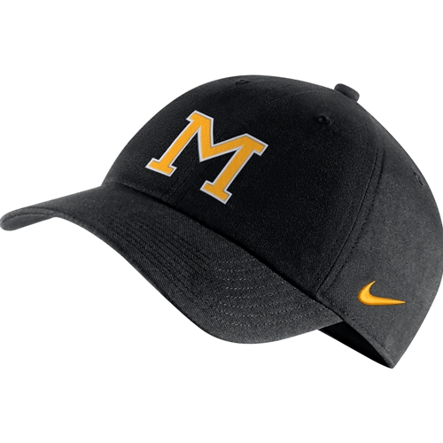 Mizzou Nike® 2019 Oval Tiger Head Black Adjustable Hat