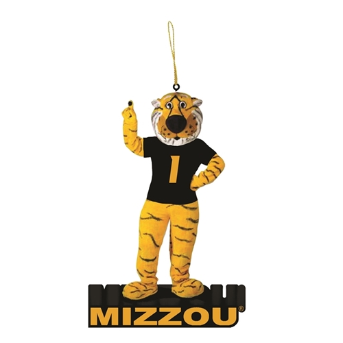 Mizzou Truman Tiger Mascot Ornament