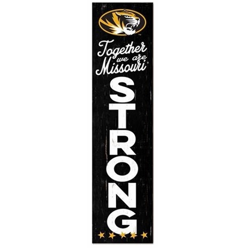Mizzou Together We Are Strong Porch Leaner