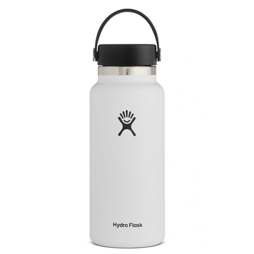 Hydro Flask® White Wide Mouth Bottle