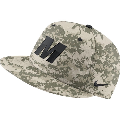 Mizzou Nike® 2021 On the Field Replica Fitted Digi Camo Baseball Bold M Hat
