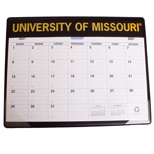 Mizzou 2022 Calendar The Mizzou Store - University Of Missouri 2021-2022 Small Desk Calendar