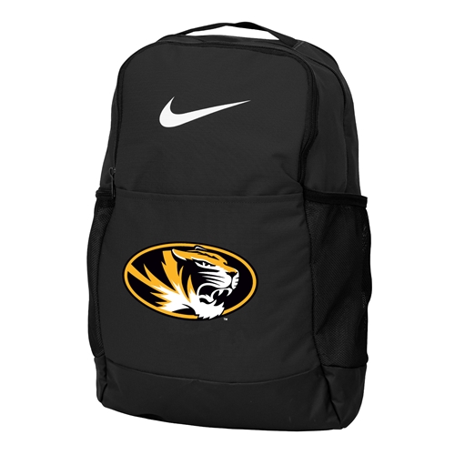 Mizzou Nike® Oval Tiger Head Black Backpack