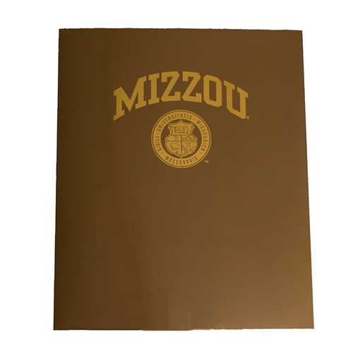 Mizzou Seal Gold Folder