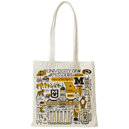 Mizzou Julia Gash® Assorted Logos Tote Bag