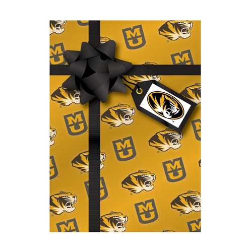 Mizzou Gift Wrap Holiday Cards 10 Pack