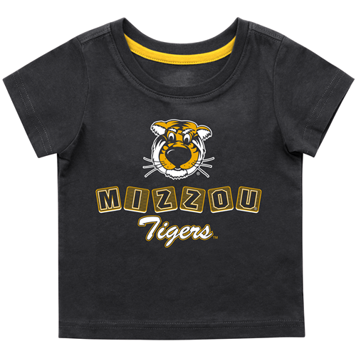 Infant Black Mizzou Tigers Truman Tee