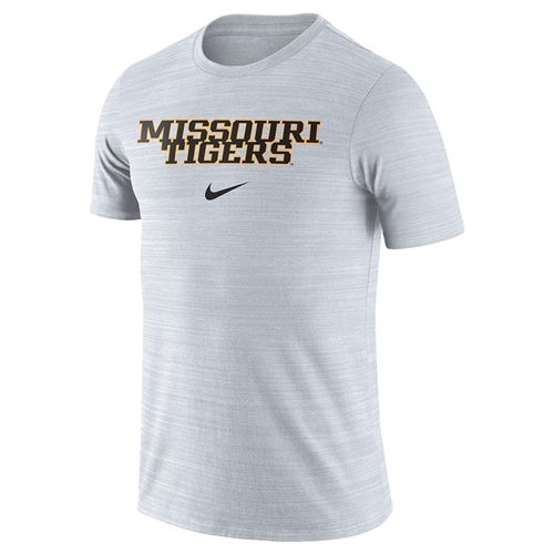 The Mizzou Store - White Nike® Missouri Tigers Velocity GFX Tee
