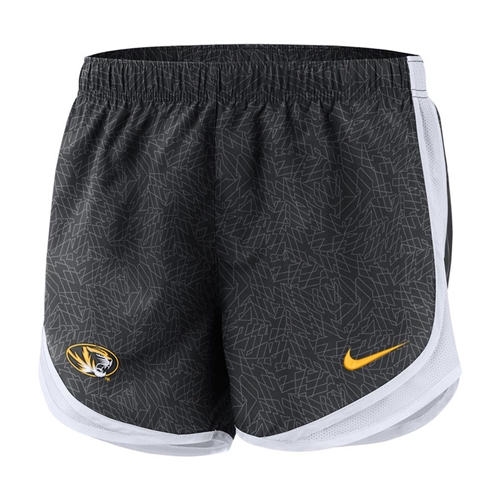 Nike® Tempo Pattern Oval Tiger Head Mizzou Shorts