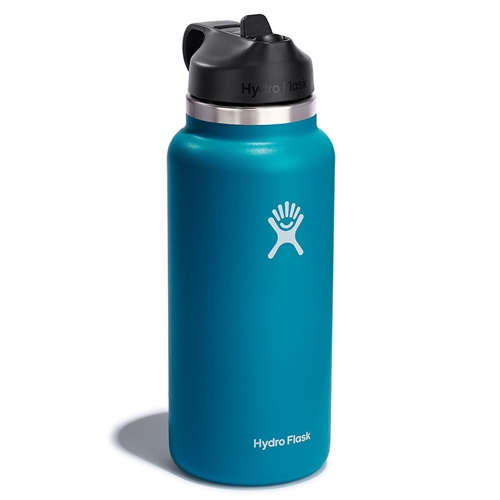 Hydro Flask® Laguna Blue Straw Cap 32oz Bottle