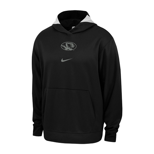 The Mizzou Store - Black and Grey Mizzou Tigers Nike® Hooded Sweatshirt