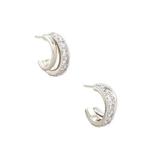 Kendra Scott® Rhodium Metal Earrings