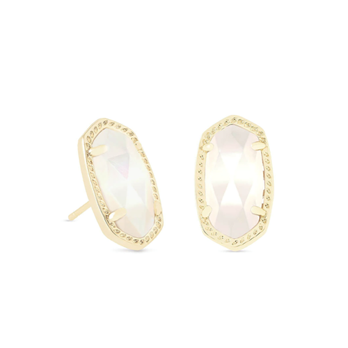 Kendra Scott® Ellie Ivory Pearl Stud Earrings