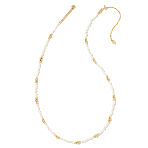 Kendra Scott® Ivory Pearl Gold Choker Necklace