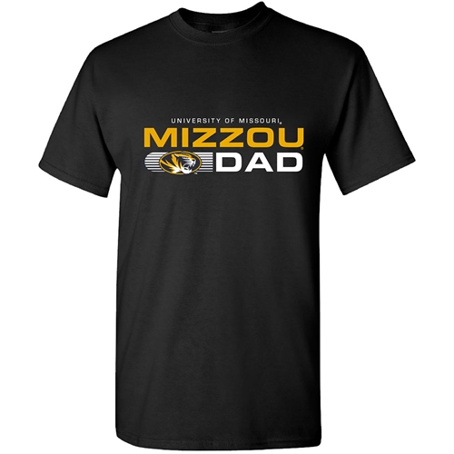 University of Missouri Black Mizzou Dad Tee