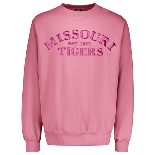 Light Magenta Missouri Tigers Est 1839 Soft Sweatshirt