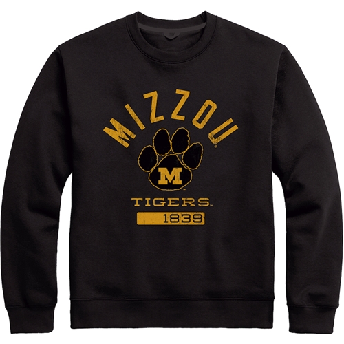 Essential Black Mizzou Tigers Vault Beanie Sweatshirt