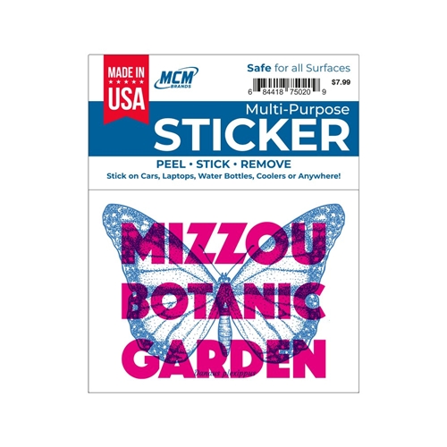 Mizzou Botanic Garden Butterfly Sticker