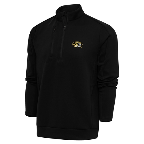 Half Zip Oval Tigerhead Left Chest Embroidery Tall