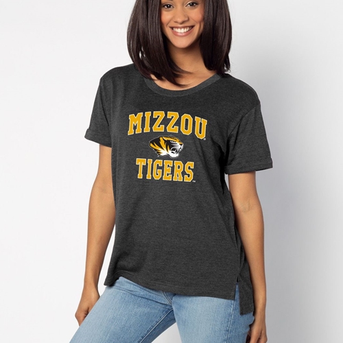 Tee Must Have Mizzou Tigers Tigerhead 2 Color Ink Full Chest