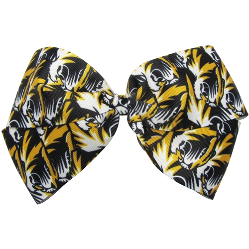 All Over Tigerhead Print Youth Bow