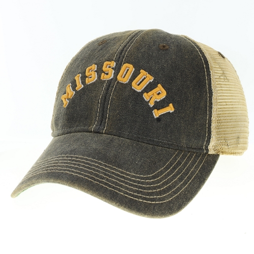 Trucker Cap Drop Shadow Missouri Embroidery Front