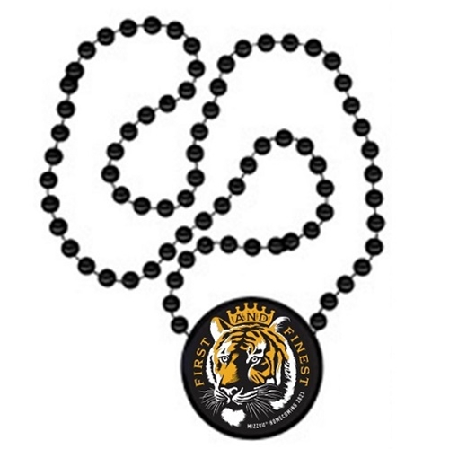 Mizzou Tigers Homecoming 2023 Beads with Medallion