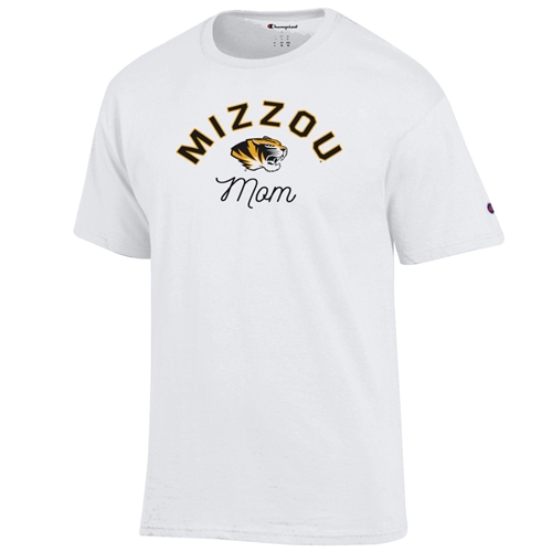 The Mizzou Store - Champion® Mizzou Mom Athletic Tigerhead Tee Full Chest  Screenprint