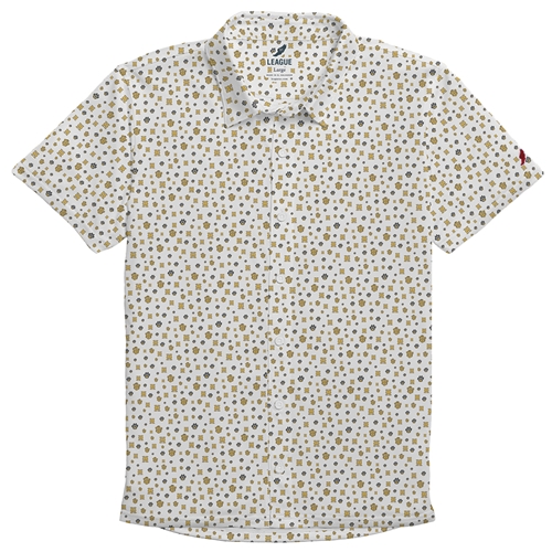 White Camp Shirt Vault Allover Sublimated Pattern