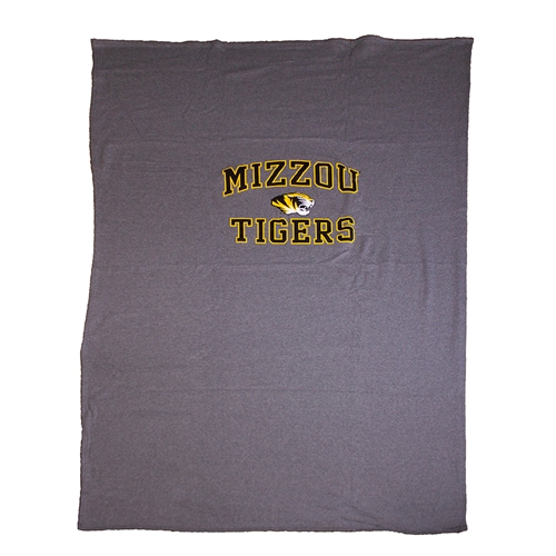 Missouri Tigers Rolled Graphite Blanket