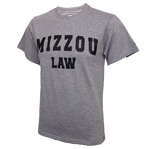 Mizzou Law Grey Crew Neck T-Shirt