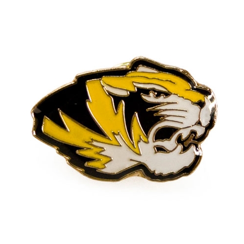 Mizzou Tiger Head Lapel Pin