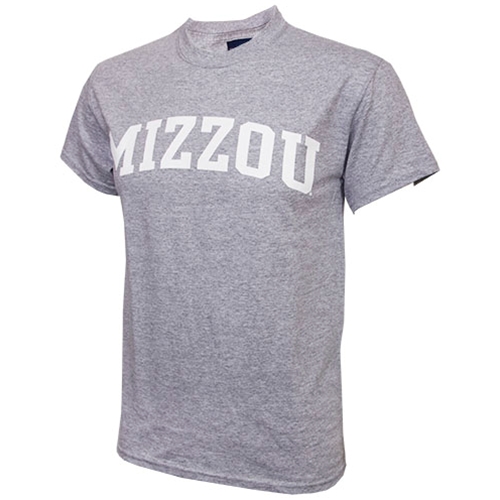 Mizzou Grey Crew Neck T-Shirt