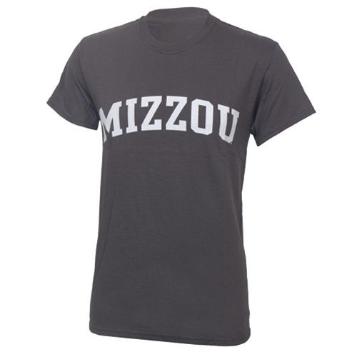 Mizzou Charcoal Crew Neck T-Shirt