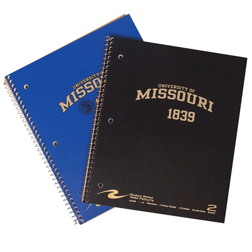 University of Missouri Two-Subject Notebook