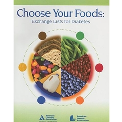 NR CHOOSE YOUR FOODS FOR DIABETES #5601-08