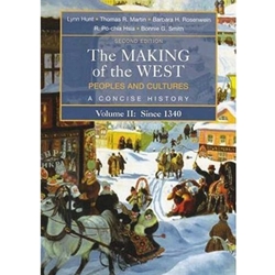 MAKING OF WEST:PEOPLES+...,CONCISE,V.II