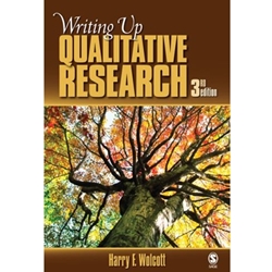 WRITING UP QUALITATIVE RESEARCH